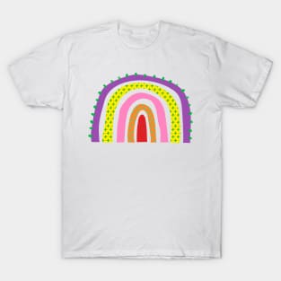 Smile on Your Rainbow - Lifes Inspirational Quotes T-Shirt